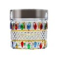 thumbnail image 1 of Handmade Drinking Glass for Water Juice and with Elegant Color Block Design Desktop Glassware, 1 of 4