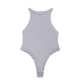 thumbnail image 4 of Yuyuzo Bodysuits for Women Belly Control Sleeveless Racerback Tank Top 1 Piece Crew Neck Rompers, 4 of 4