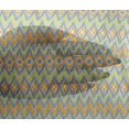 thumbnail image 4 of oneOone Tissu Viscose Chiffon Chevron Ikat Imprimé au Mètre 42 Pouces de Large, 4 of 4