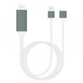 thumbnail image 1 of 1080P HD Mirroring Cable Phone to TV HDTV Adapter USB Charging Cable, 1 of 8