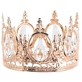 thumbnail image 1 of Ceiling Light Accessory Pendant Light Crystal Decoration Table Lamp Crown Ornament, 1 of 8