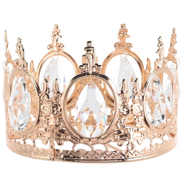 Ceiling Light Accessory Pendant Light Crystal Decoration Table Lamp Crown Ornament