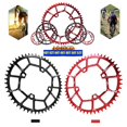 thumbnail image 4 of Bike Chain Aluminum Alloy 40T~52T Single Narrow Wide 104BCD High Strength Chainwheel Chain Wheel Chain Component - Red 48T, 4 of 8