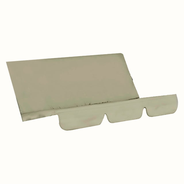 Housse de Chaise Balançoire Imperméable Pliable Coussin Patio Jardin Cour Extérieur Siège de Remplacement (Beige)