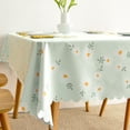 thumbnail image 2 of SLYNSHome Rectangle Table Cloth Waterproof Tablecloth 23.6x35 inch Plastic Table Cover for Dining, Camping, Indoor and Outdoor, 2 of 7