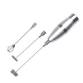thumbnail image 2 of TIMIFIS Kitchen Gadgets Electric Stainless Steel Bubbler Milk Mixer Single Double Layer Eggs Beater, 2 of 7
