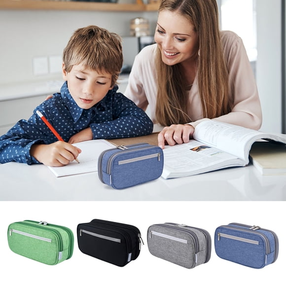 Xihbxyly Special Pencil Pouch Transparent Large Eye Mesh Pencil Case with Large Capacity, Stationery Bag for Boys and Girls, Cute Pencil Pencil Pencil Case for Elementary School Pencil Bag for School