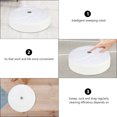 thumbnail image 3 of CIMAXIC 1PC Household Vacuum Cleaner Sweeping Mopping Robot Floor Mopping Robots,9.06"X9.06"X2.56", 3 of 5