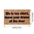 thumbnail image 3 of Deals of Today Funny Summer Welcome Mats Outdoor Non Slip Doormat Rug with Rubber Backing Heavy Duty Non Slip Rubber Back Low Profile for Home Entrance, Outside Entry, Floor, Patio 16x24IN, 3 of 8