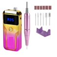 thumbnail image 2 of Portable Professional Nail Drill 35000 RPM Rechargeable Drill Set Gel Polish Remover Milling Cutter Wireless Manicure Machine ,Quality Torque, 2 of 5