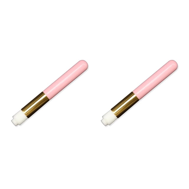 Baohd Lash Shampoo for Lash Extensions Deep Cleaning Nose Brushes Flat Flower Head Type 4 2Set