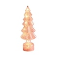 thumbnail image 2 of Lksixu Crystal Christmas Tree, Christmas Decorations 13.4" Pre-lit Tabletop Christmas Tree Figurine with LED Lights, Battery Operated Glowing Xmas Tree Night Lamp Table Centerpiece for Holiday Party, 2 of 7