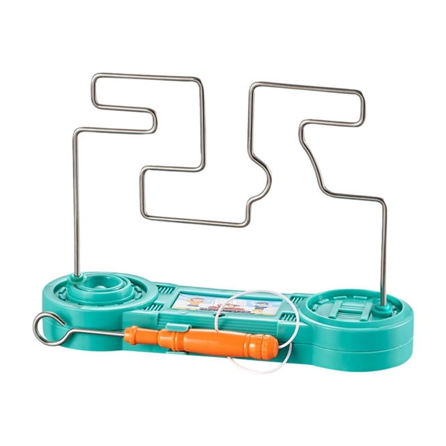 HILABEE Jouet Électrique Labyrinthe Accessoires Jeu de Fil Stable pour Halloween 17cmx5cmx13cm