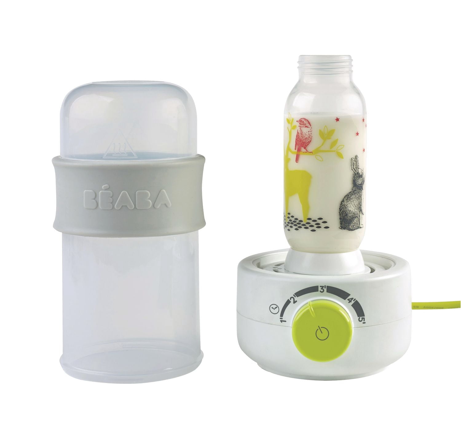 Chauffe biberon Babymilk Second neon
