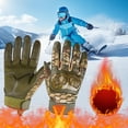 thumbnail image 2 of A-00 AM Motorcycle Riding Gloves Full Finger Outdoor Touchscreen Non Slip For Cycling Mountaineering Size M #F2O19, 2 of 9