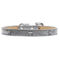 thumbnail image 1 of Silver Star Widget Dog Collar Silver Ice Cream Size 20, 1 of 1