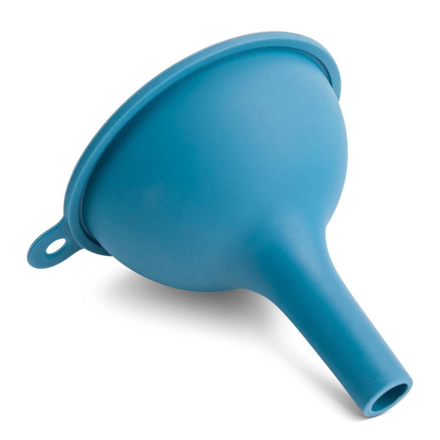 Thyme & Table Entonnoir en Silicone Bleu