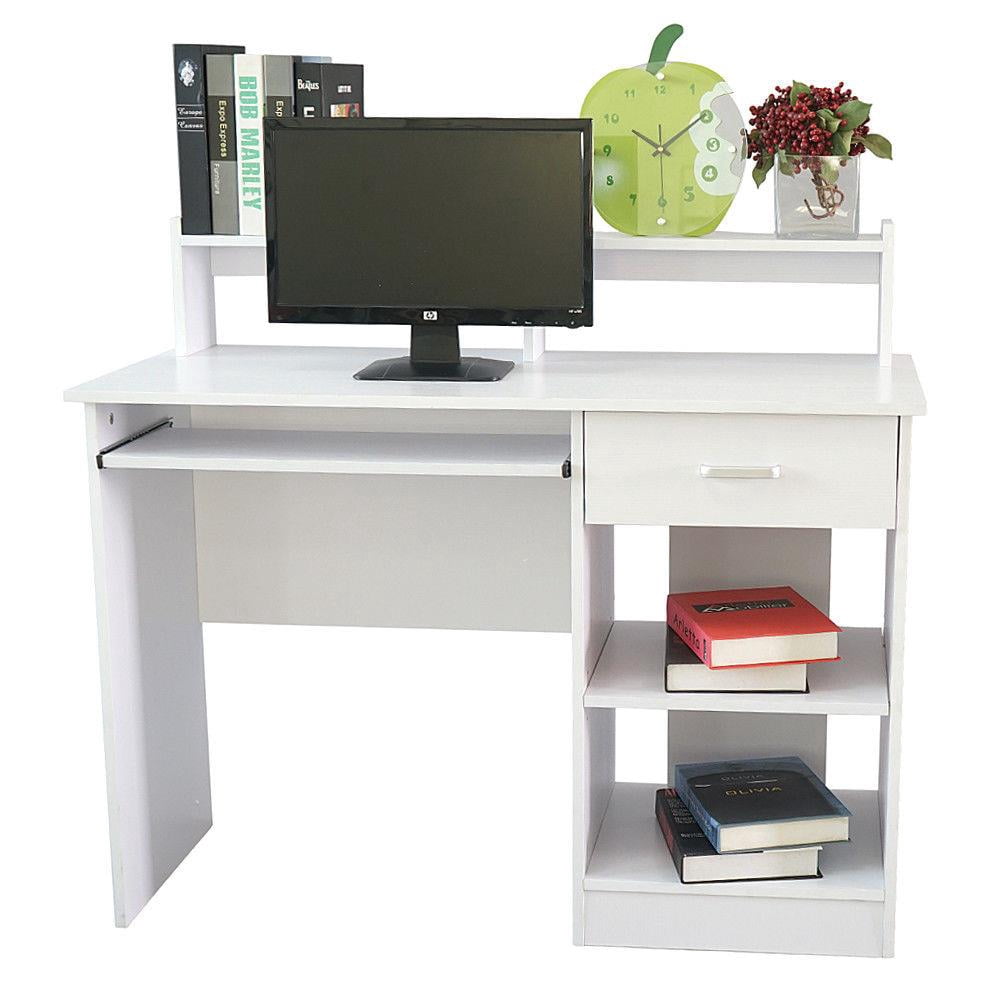 Ktaxon Computer Desk Home Office Workstation Laptop Table Drawer