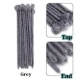 thumbnail image 2 of 12” Soft Short Dreadlocks Dreads Handmade Crochet Braids Afro Braiding Locs Hair Extensions Dark black 25g, 2 of 5