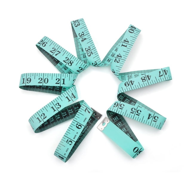 Agiferg DIY Tailor's Clothing Measuring Tape Inch Cloth Ruler Soft Tape 60 inch/300CM