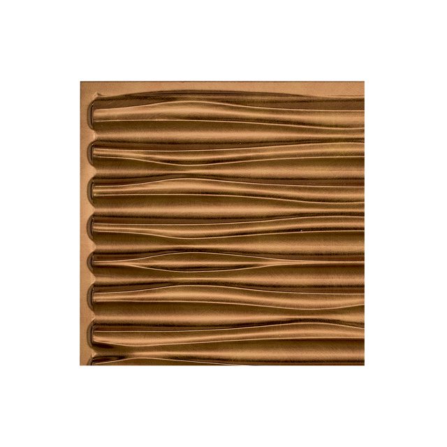 Fasade Dunes Antique Bronze Wall Panel Sample 12" x 12"