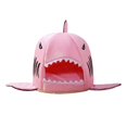 thumbnail image 2 of Comfortable Cave Design Kennel Shark Shape Cat Dog Pet Soft Nest for Daily Life, 2 of 10