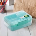 thumbnail image 3 of Évasion Parfaite, Boîte à Lunch Bento Portable, Boîte à Salade à Double Couche, Compartiments Divisés, Design Élégant, pour Bureau/voyage, Usage Étudiant, Contenant de Rangement pour Aliments Hzhnb Nouvelle Sortie, 3 of 8