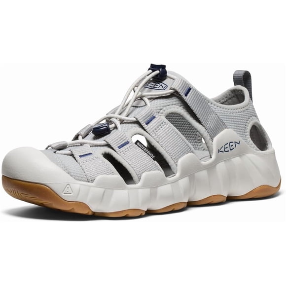KEEN Men's Newport H2 Alloy/Naval Academy Toe Breathable Easy On Comfortable Hiking Sports Shoes