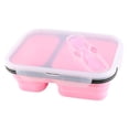 thumbnail image 1 of Clearance! Lunch Box With Spoon Folding Microwave Oven Portable Lunch Box Refrigerator Storage Box Fresh Keeping Box Clearance Sales Pallet Sale #14, 1 of 2