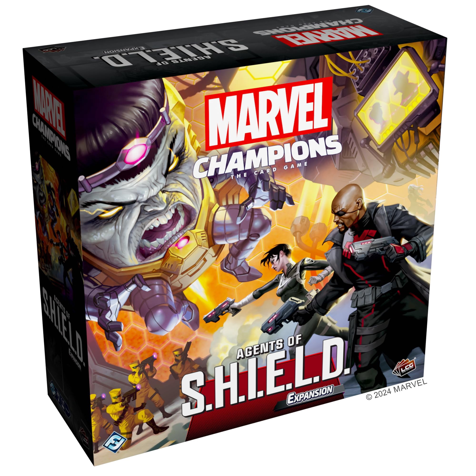 Fantasy Flight Games Marvel Champions The Card Game Agents of S.H.I.E.L.D. Campaign Expansion - Cooperative Strategy Game for Kids & Adults, Ages 14+, 1-4