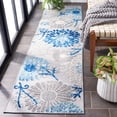 thumbnail image 1 of SAFAVIEH Cabana Garnet Floral Outdoor Area Rug, 1 of 5