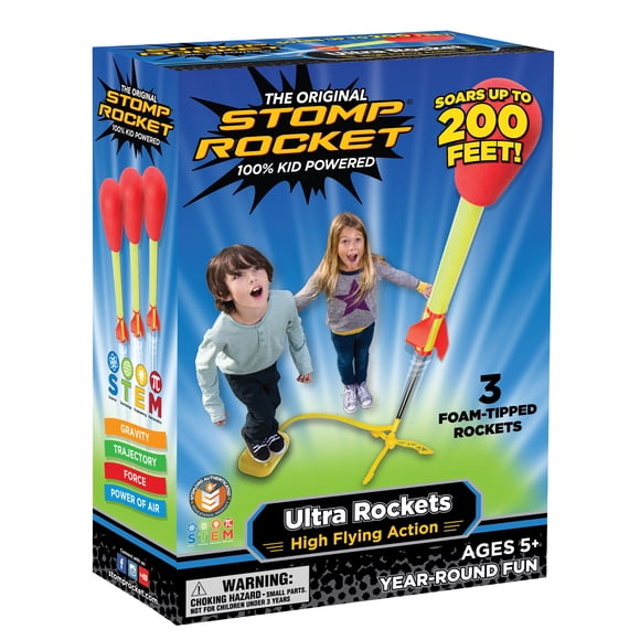 Stomp Rocket Ultra , 3 Rockets