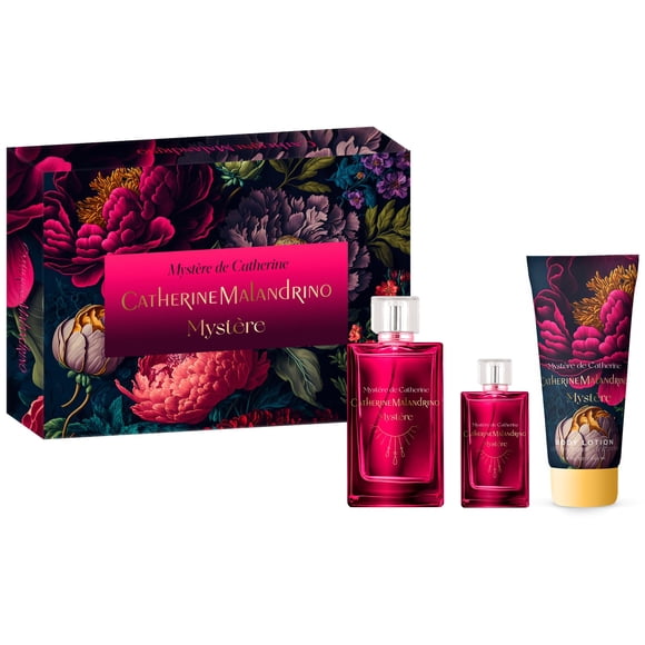 Mystere Eau De Parfum 3 Piece Gift Set For Her, By Catherine Malandrino