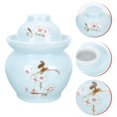 thumbnail image 3 of AMERTEER Jar Fermentation Crock Fermenting Pickle Ceramiccontainerlid Kimchi Storage Traditional Chinese Jars Pickling Vegetable, 3 of 6