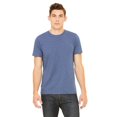 thumbnail image 1 of Bella Canvas Mens CVC Jersey Tee, 3XL, Heather Navy, 1 of 3