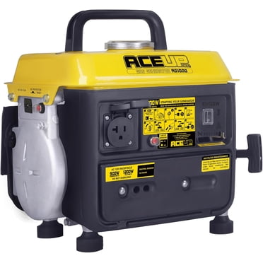 Aceup Energy Génératrice à Gaz 1200 W, Petite Génératrice Portable Ultralégère de Camping, Conforme EPE et CARB