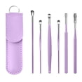 thumbnail image 1 of Xihbxyly up to 60% off Gifts Stainless Steel Ear Digging Spoon Set Ear Digging Tool Ear Digging Spoon Ear Digging Tool Six Piece Set Holiday Deals, 1 of 2