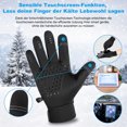 thumbnail image 3 of Gants d'Hiver Chauds Résistants au Froid Gants à Écran Tactile Gants de Course pour Hommes Femmes, 3 of 10