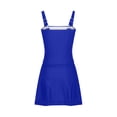 thumbnail image 4 of RKSTN One Piece Swimsuit Women Tummy Control Swim Dress Modest Square Neck Full Coverage Skirt Bathing Suit, 4 of 9