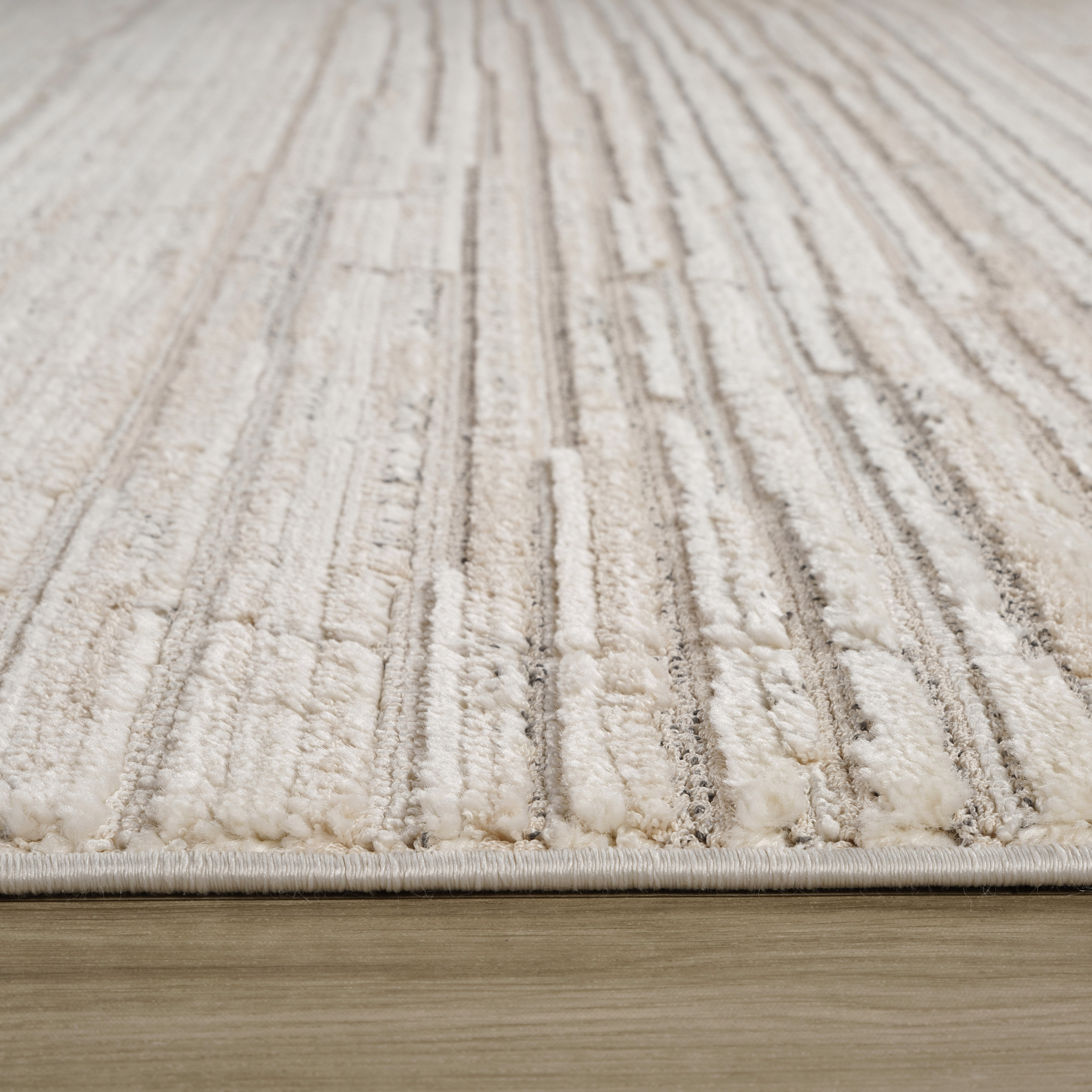 Rug Branch Astra Modern Indoor Area Rug, Beige Cream, Abstract - Living Room, Bedroom