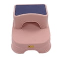 thumbnail image 4 of Kid Step Up Stool Bathroom, Anti Rollover Design 2 Layer Detachable Toddler Step Stool  For Bathroom Pink Purple, 4 of 8