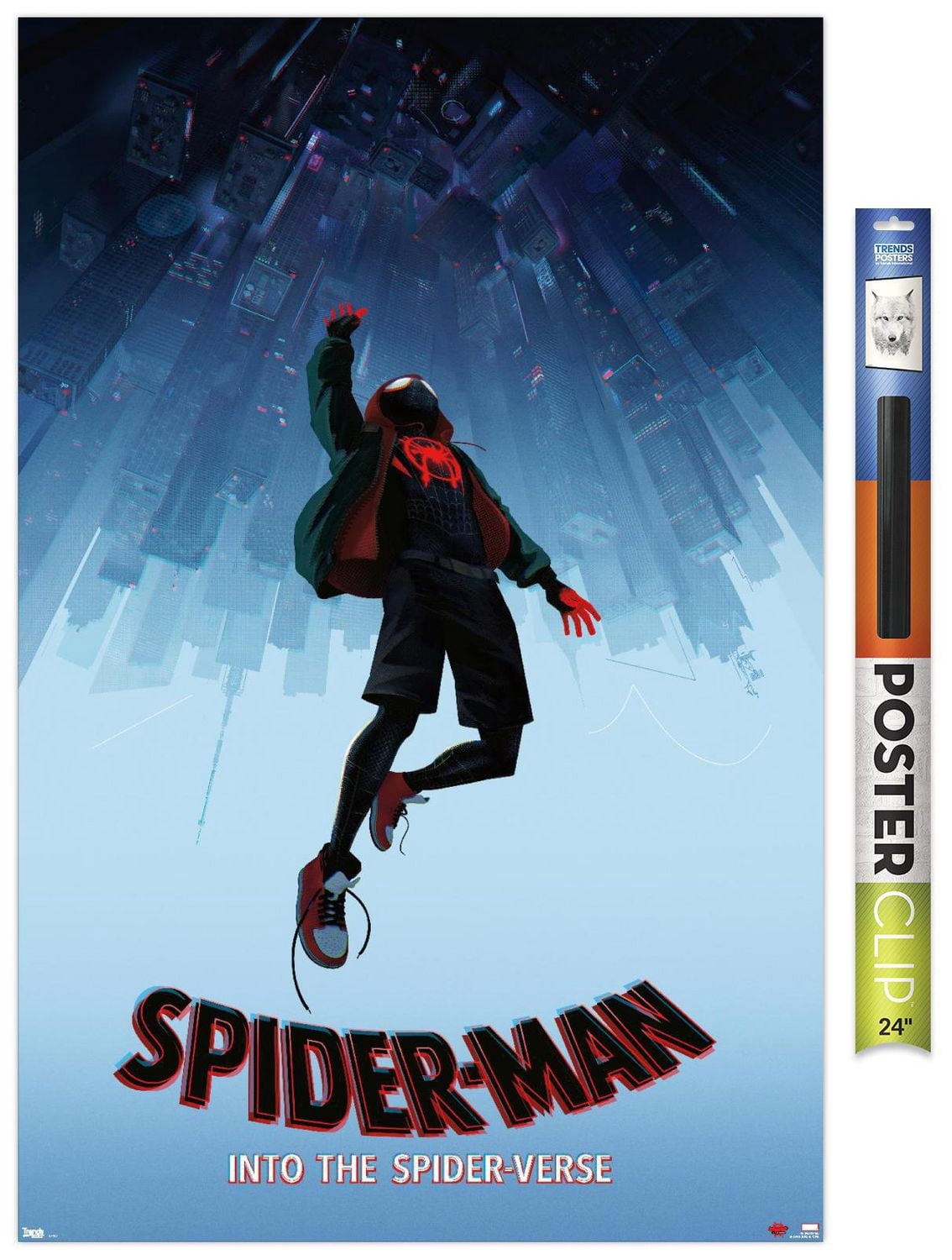 Marvel Spider-Man - Into The Spider-Verse - Falling Wall Poster, 22.375" x 34"