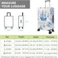 thumbnail image 2 of Travel Luggage Cover Suitcase Protector Fits 18-32 Inch Luggage Wheel Covers Patterned Travel Related Items Flower Luggage Protector Elastic Luggage Anti-scratch Suitcase Cover XL, 2 of 5
