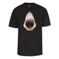 thumbnail image 1 of T-Shirt à Manches Courtes pour Homme avec Attaque de Requin - Noir - Grand, 1 of 1