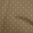 thumbnail image 1 of oneOone Polyester Spandex Brown Fabric Asian Floral Block Craft Projects Decor Fabric Printed By The Yard 56 Inch Wide, 1 of 5
