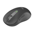 thumbnail image 1 of Logitech Signature M650 L Full Size Wireless Mouse - For Large Sized Hands, 2-Year Battery, Silent Clicks, Customizable Side Buttons, Bluetooth, Graphite, 1 of 10