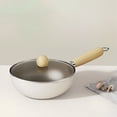 thumbnail image 1 of PRETXORVE Titanium Crystal Ceramic Frying Pan Frying Pan Household Nonstick Omelette Supplement Pan one Person Pan Nonstick Pan, 1 of 6