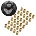 thumbnail image 4 of Perles de Tube de Barbe, 30 Pcs Cadeau Parfait Perles de Dreadlocks Rétro pour Tressage de Cheveux, 4 of 8