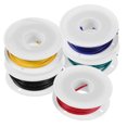 thumbnail image 1 of 5 Rolls Insulated Cable Wire Electronic Stranded Wire Cable Insulation Cord Supply, 1 of 9