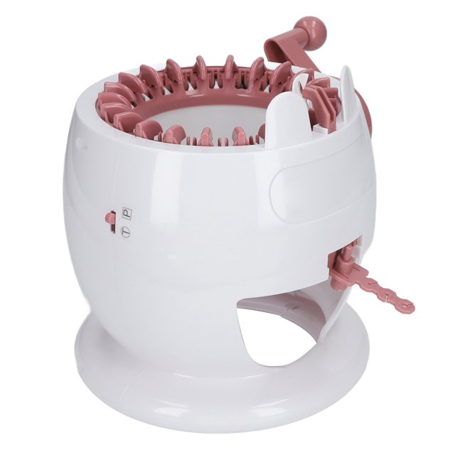Kids Knitting Machine, Row Counter Knitting Machine Toy 2 Thread Ball Hand Operated For Home Use For Scarves